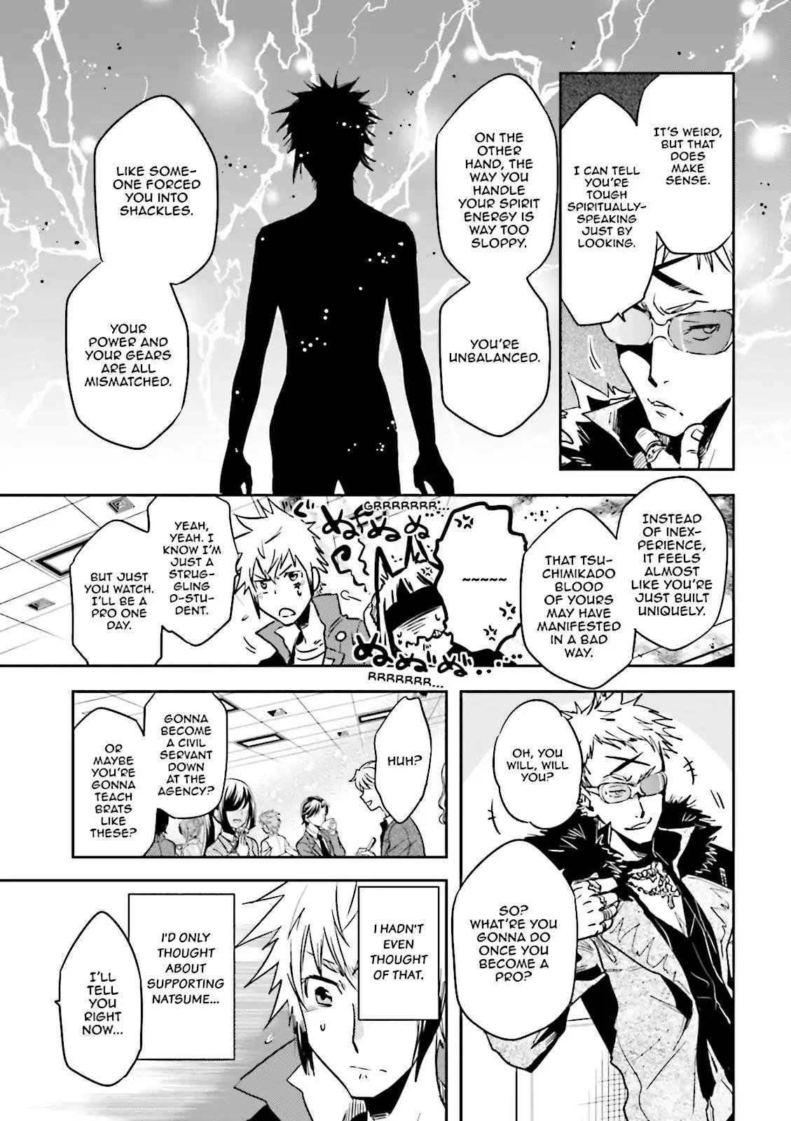 Tokyo Ravens Chapter 57 page 15 - Chapter 57: Guard