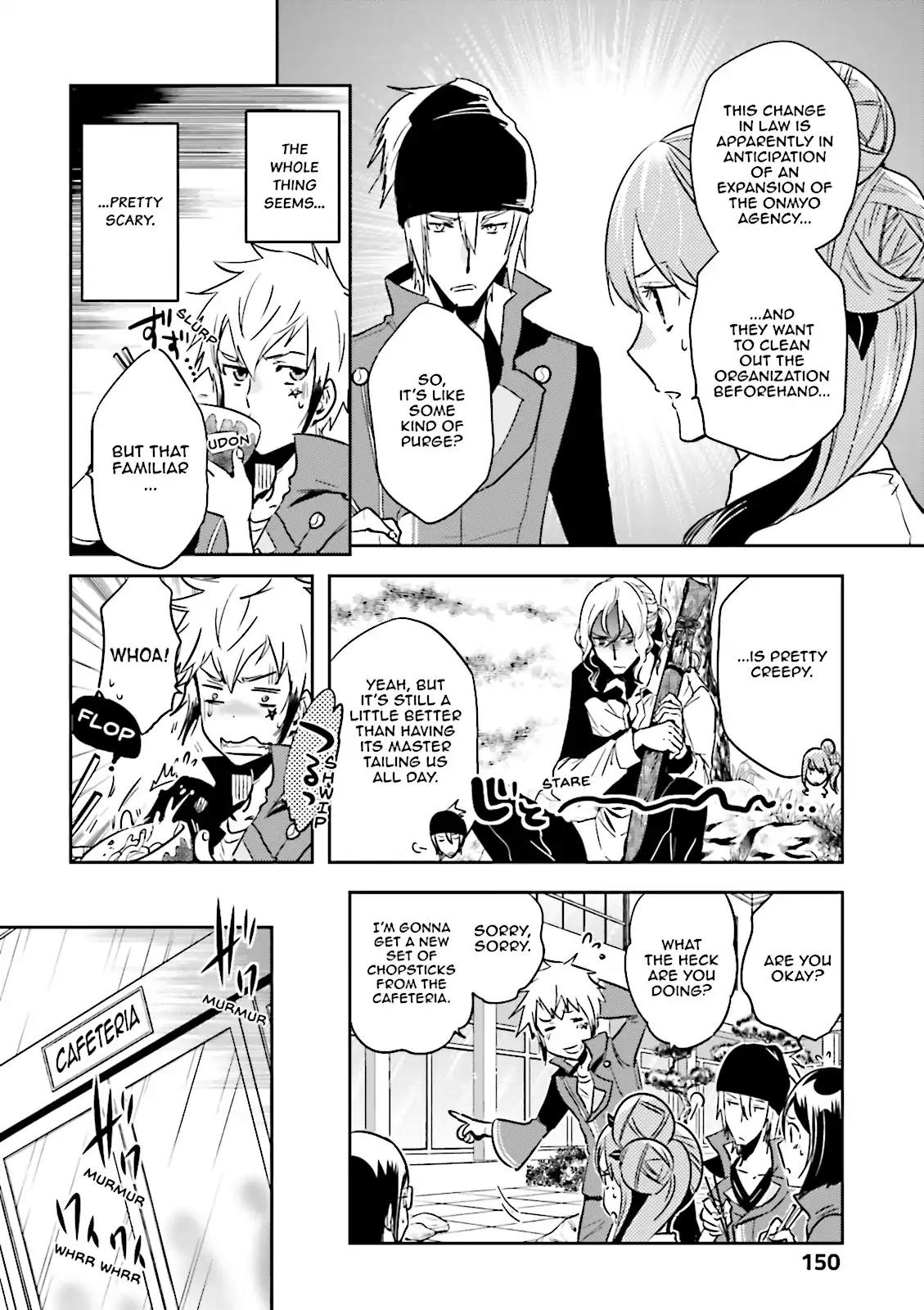 Tokyo Ravens Chapter 57 page 6 - Chapter 57: Guard