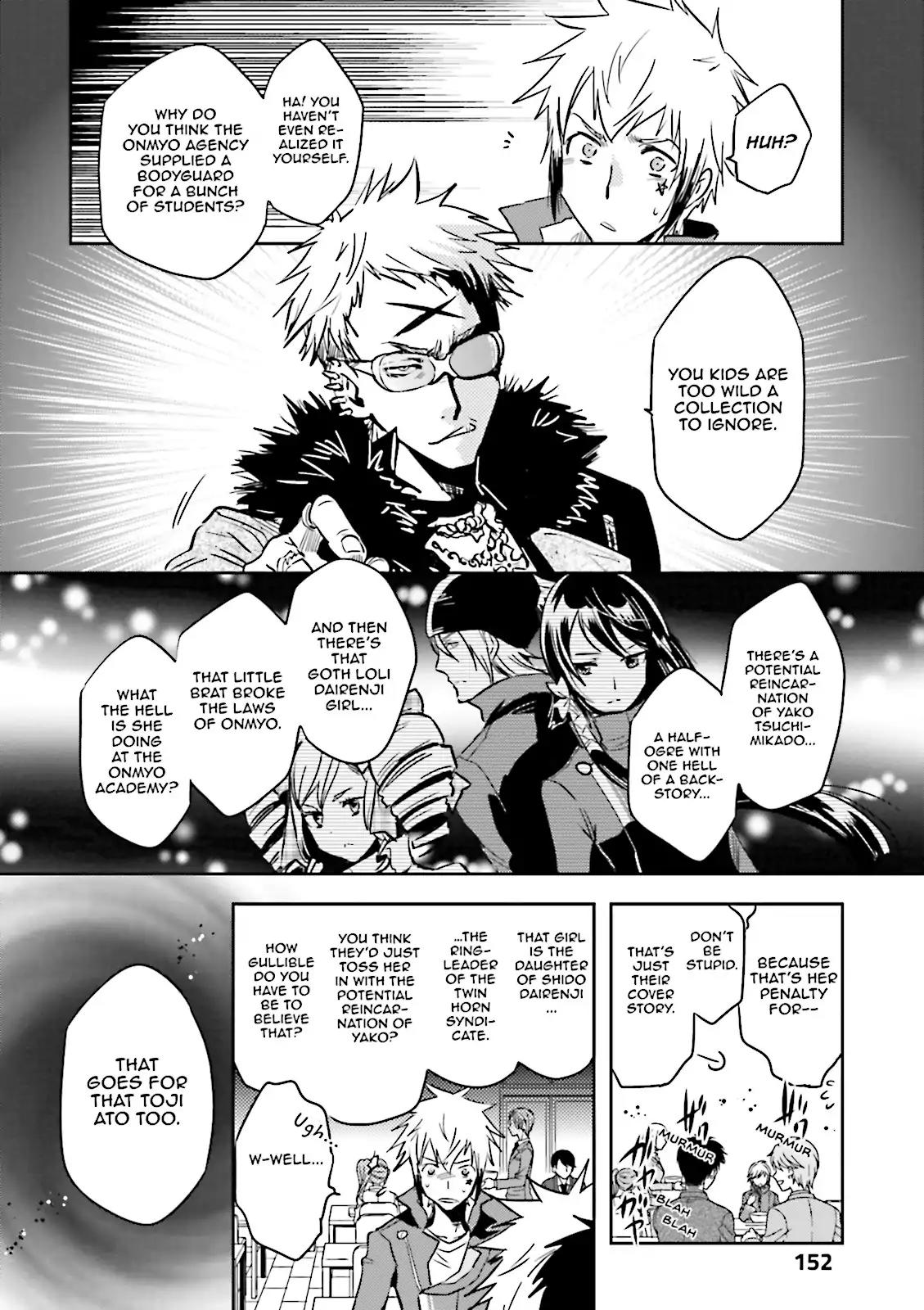 Tokyo Ravens Chapter 57 page 8 - Chapter 57: Guard