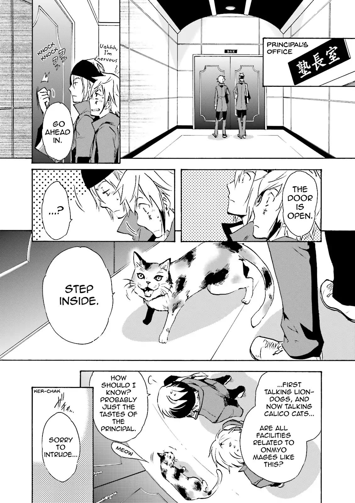 Tokyo Ravens Chapter 6 page 10 - Chapter 6: Reunion
