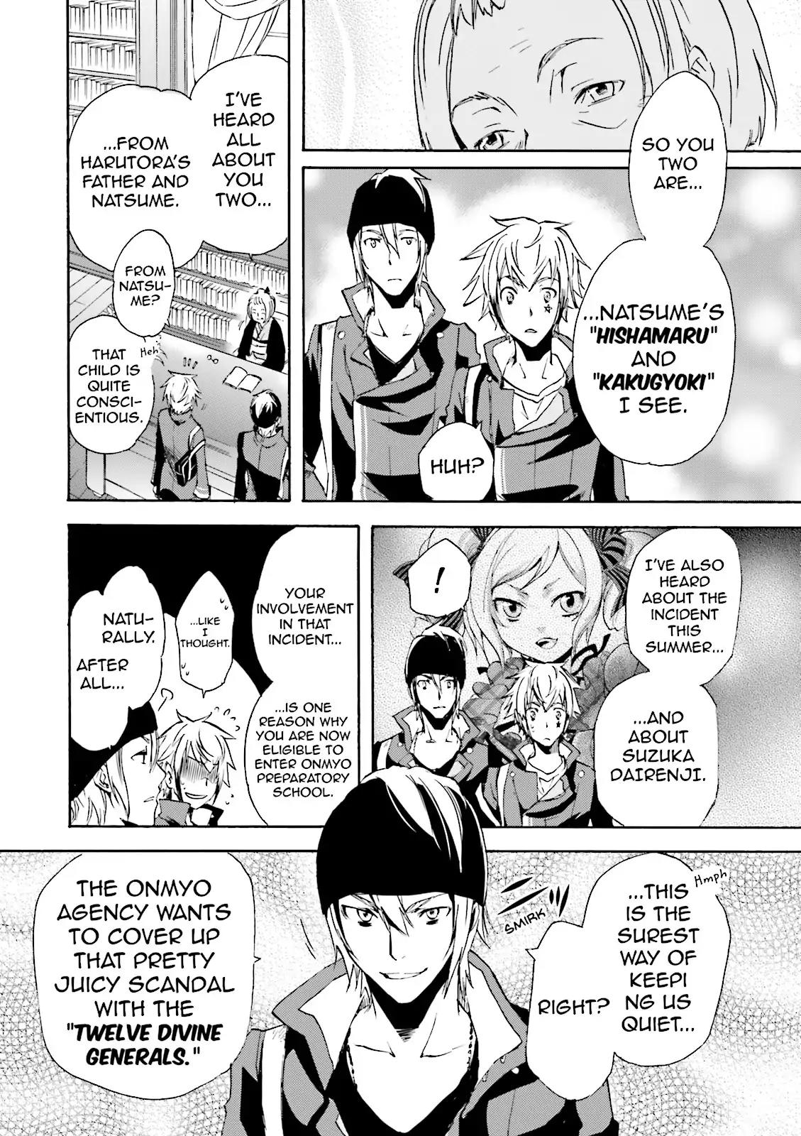 Tokyo Ravens Chapter 6 page 12 - Chapter 6: Reunion