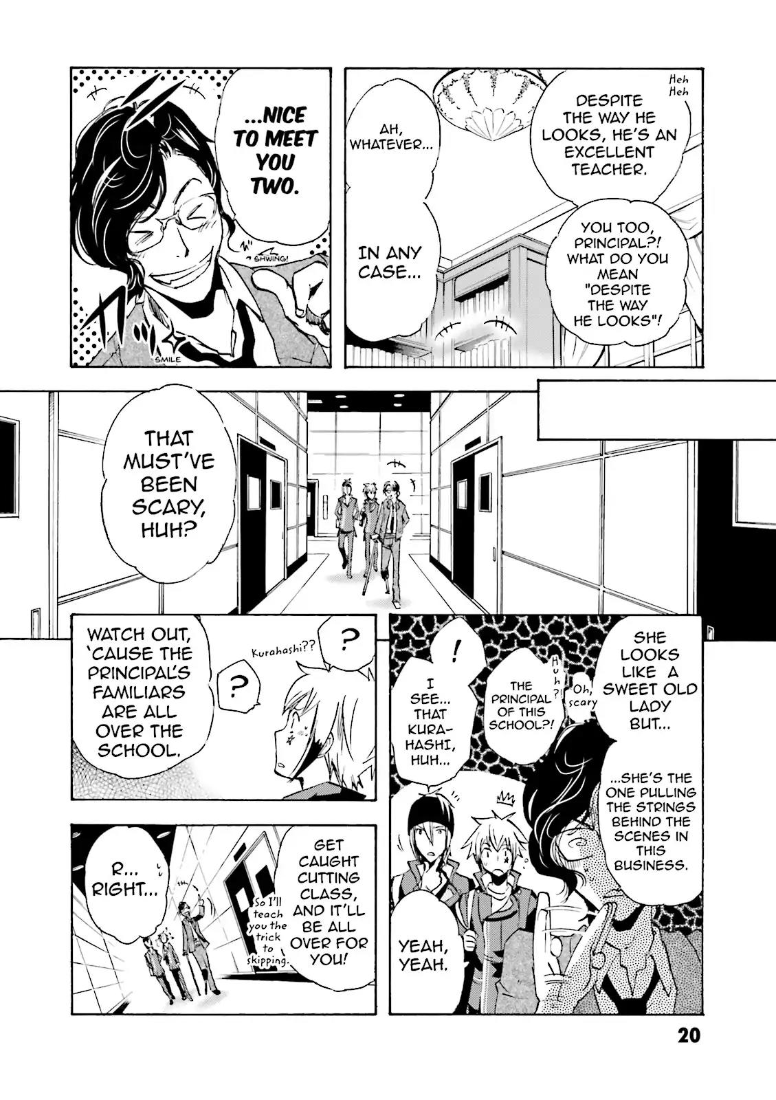 Tokyo Ravens Chapter 6 page 20 - Chapter 6: Reunion