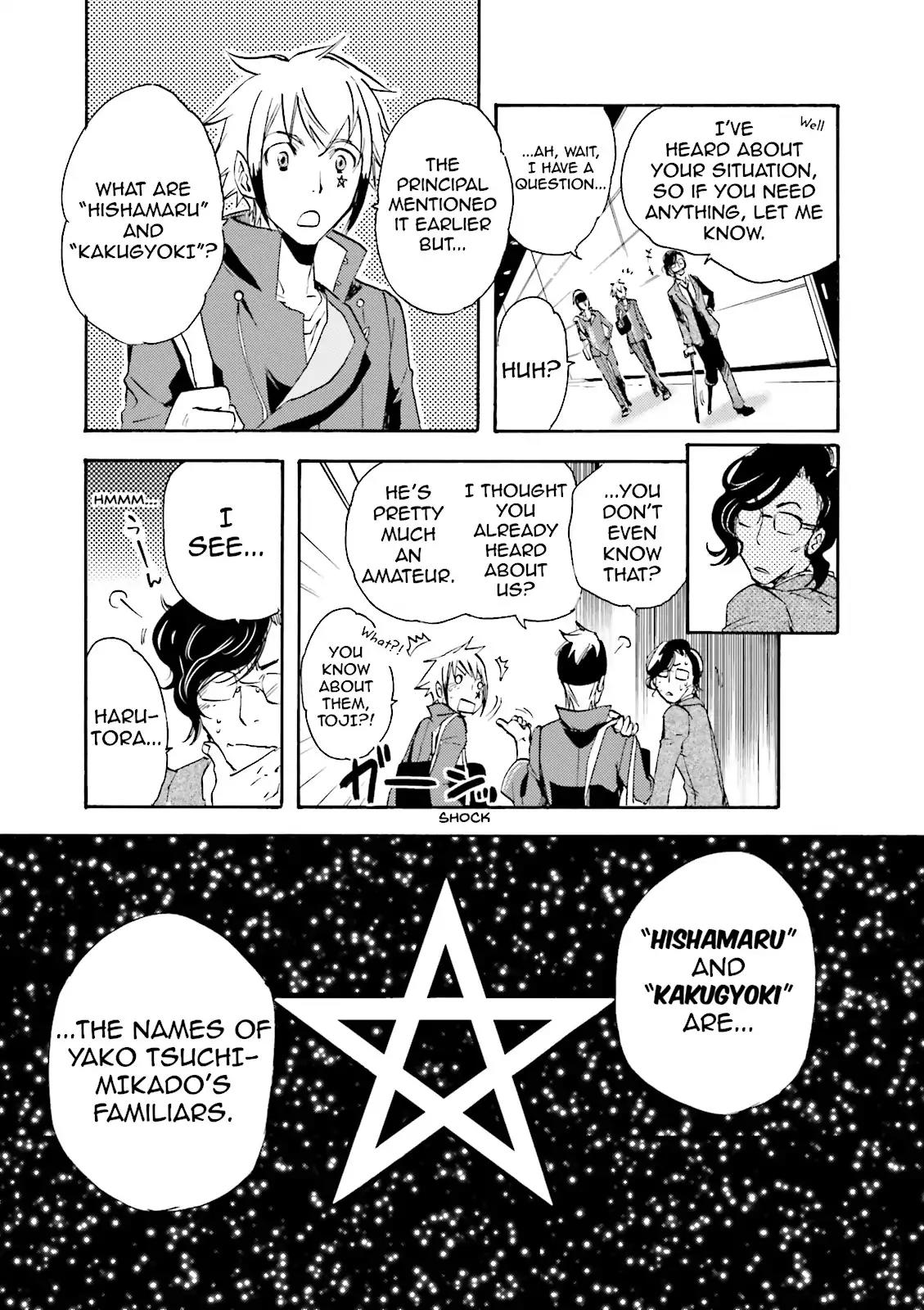 Tokyo Ravens Chapter 6 page 21 - Chapter 6: Reunion