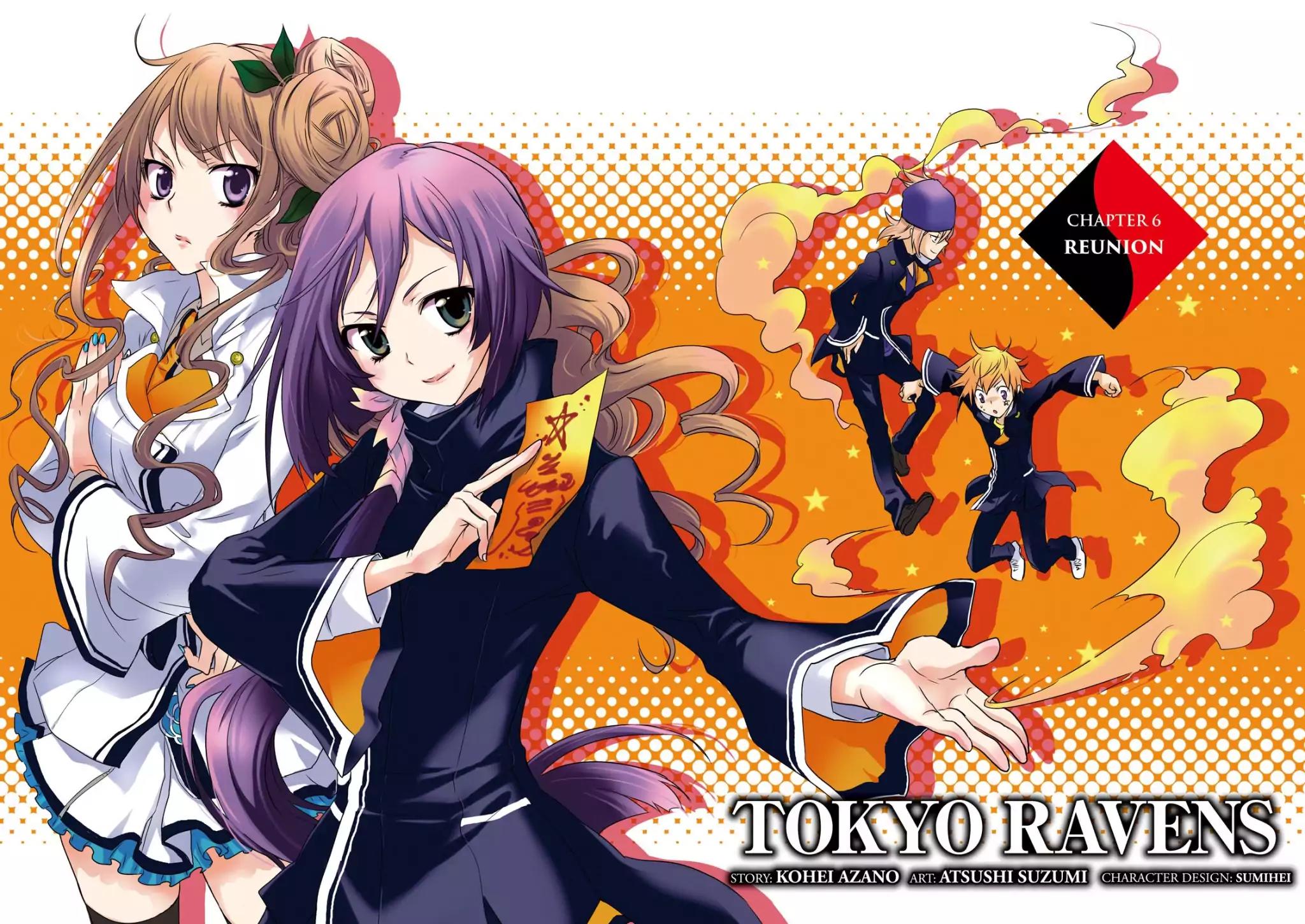 Tokyo Ravens Chapter 6 page 3 - Chapter 6: Reunion
