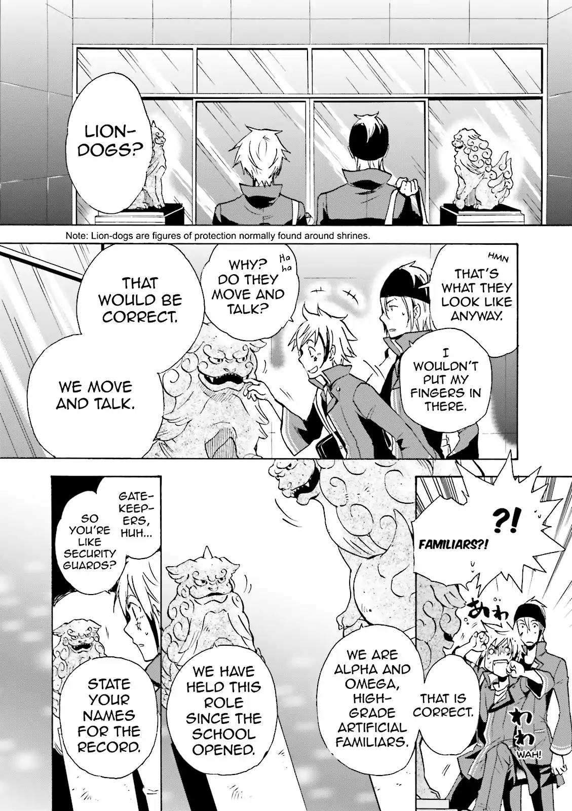 Tokyo Ravens Chapter 6 page 8 - Chapter 6: Reunion