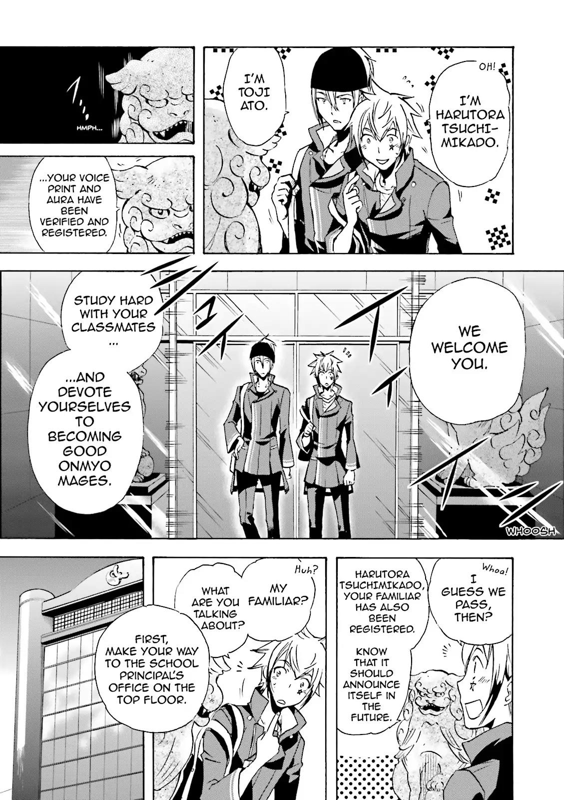 Tokyo Ravens Chapter 6 page 9 - Chapter 6: Reunion