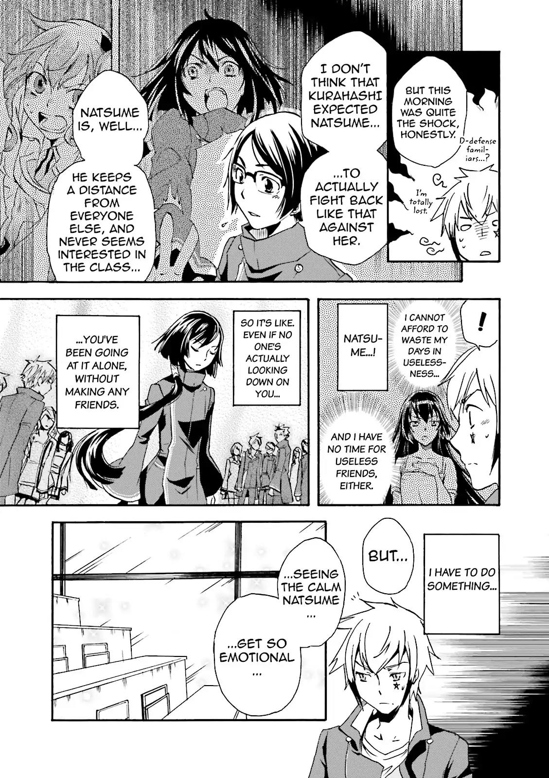 Tokyo Ravens Chapter 7 page 10 - Chapter 7: Defense