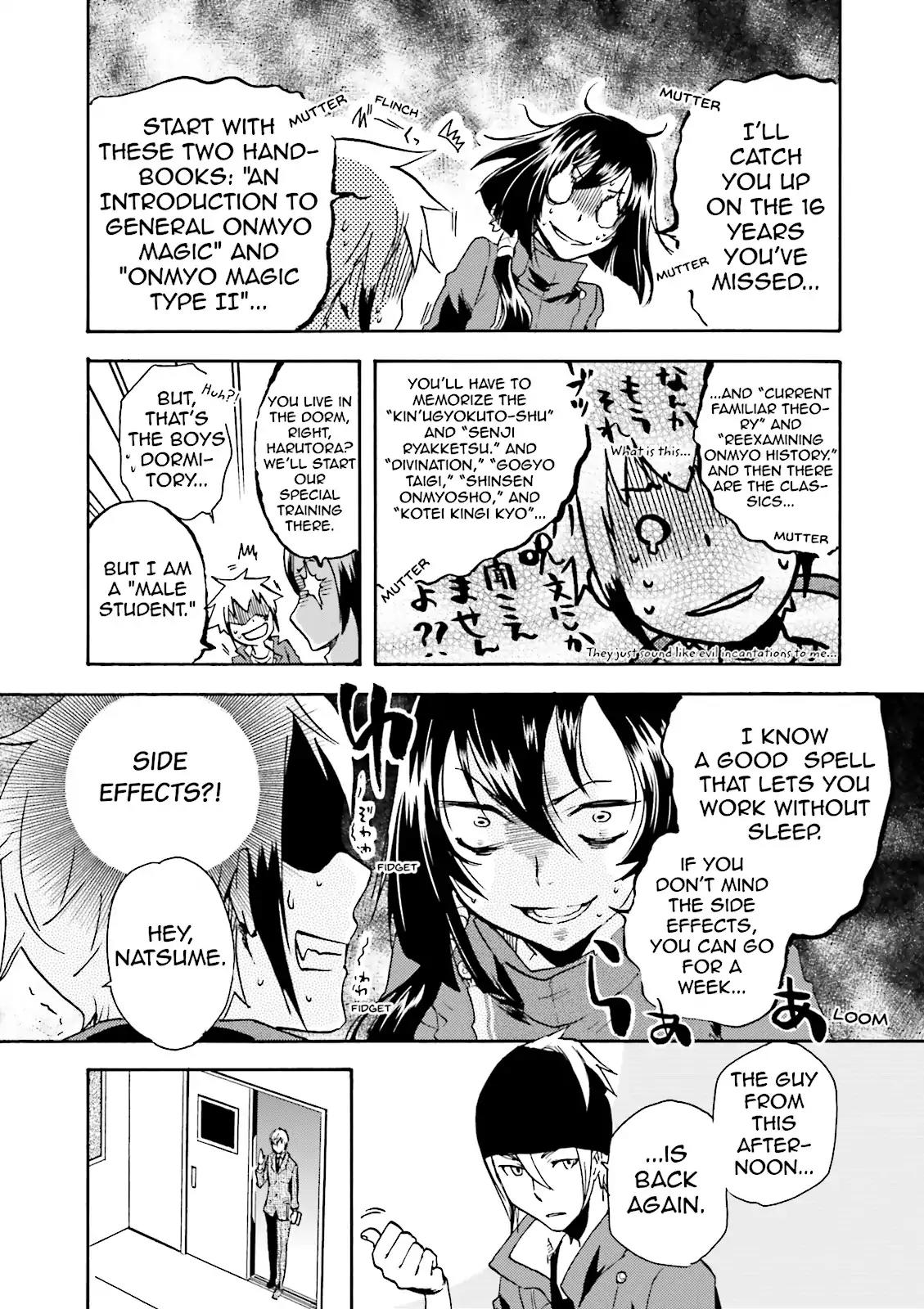 Tokyo Ravens Chapter 7 page 14 - Chapter 7: Defense