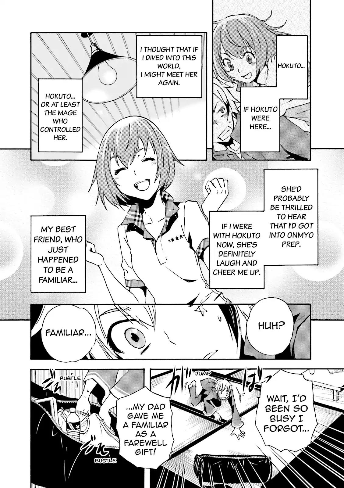 Tokyo Ravens Chapter 7 page 18 - Chapter 7: Defense