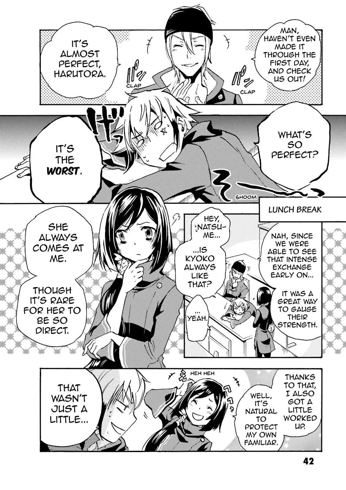 Tokyo Ravens Chapter 7 page 2 - Chapter 7: Defense