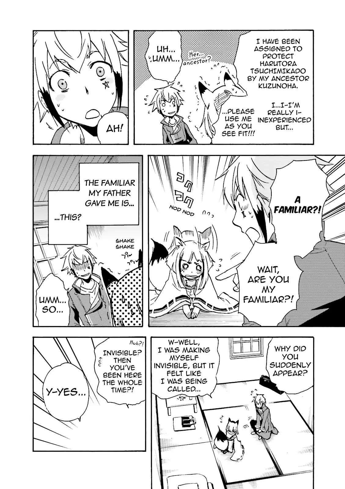 Tokyo Ravens Chapter 7 page 22 - Chapter 7: Defense