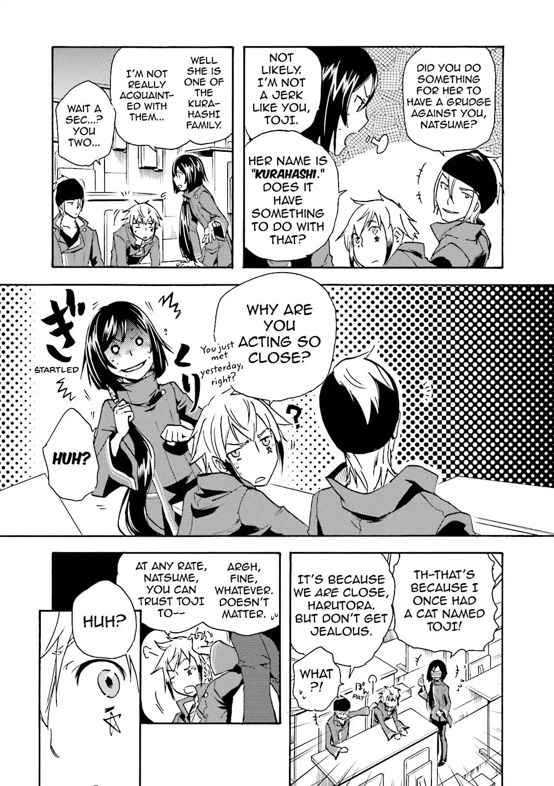 Tokyo Ravens Chapter 7 page 3 - Chapter 7: Defense