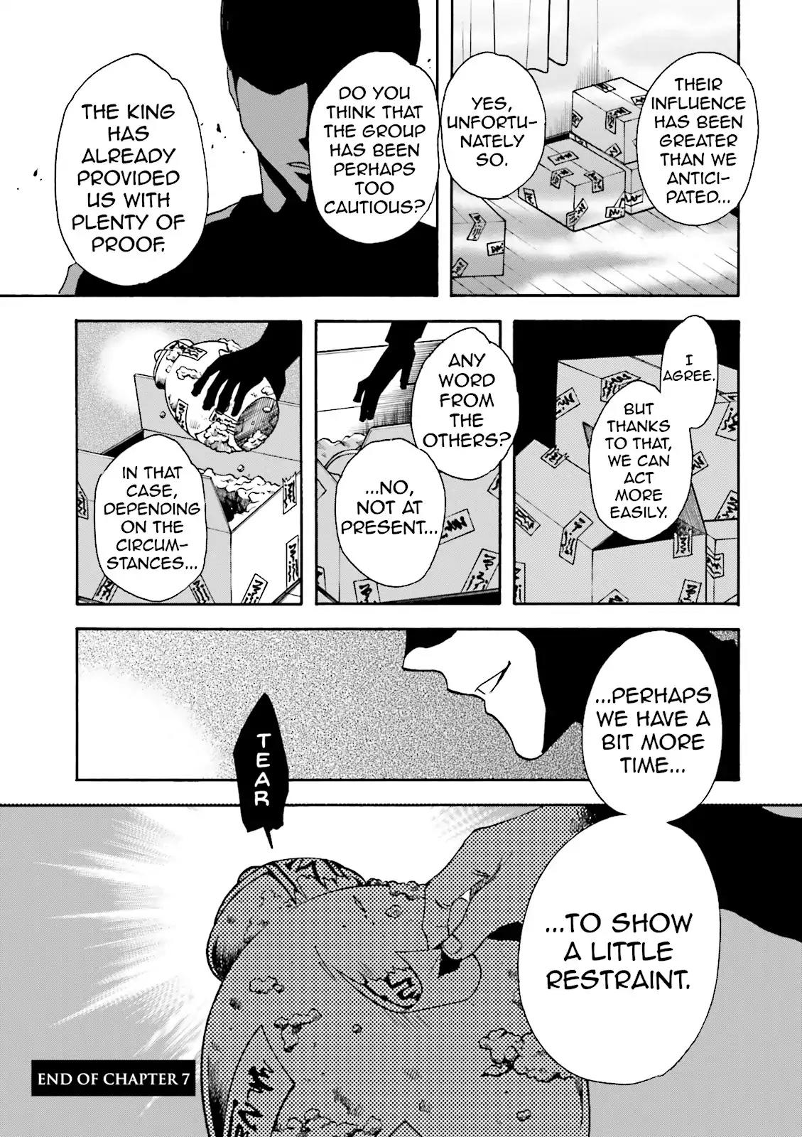 Tokyo Ravens Chapter 7 page 35 - Chapter 7: Defense