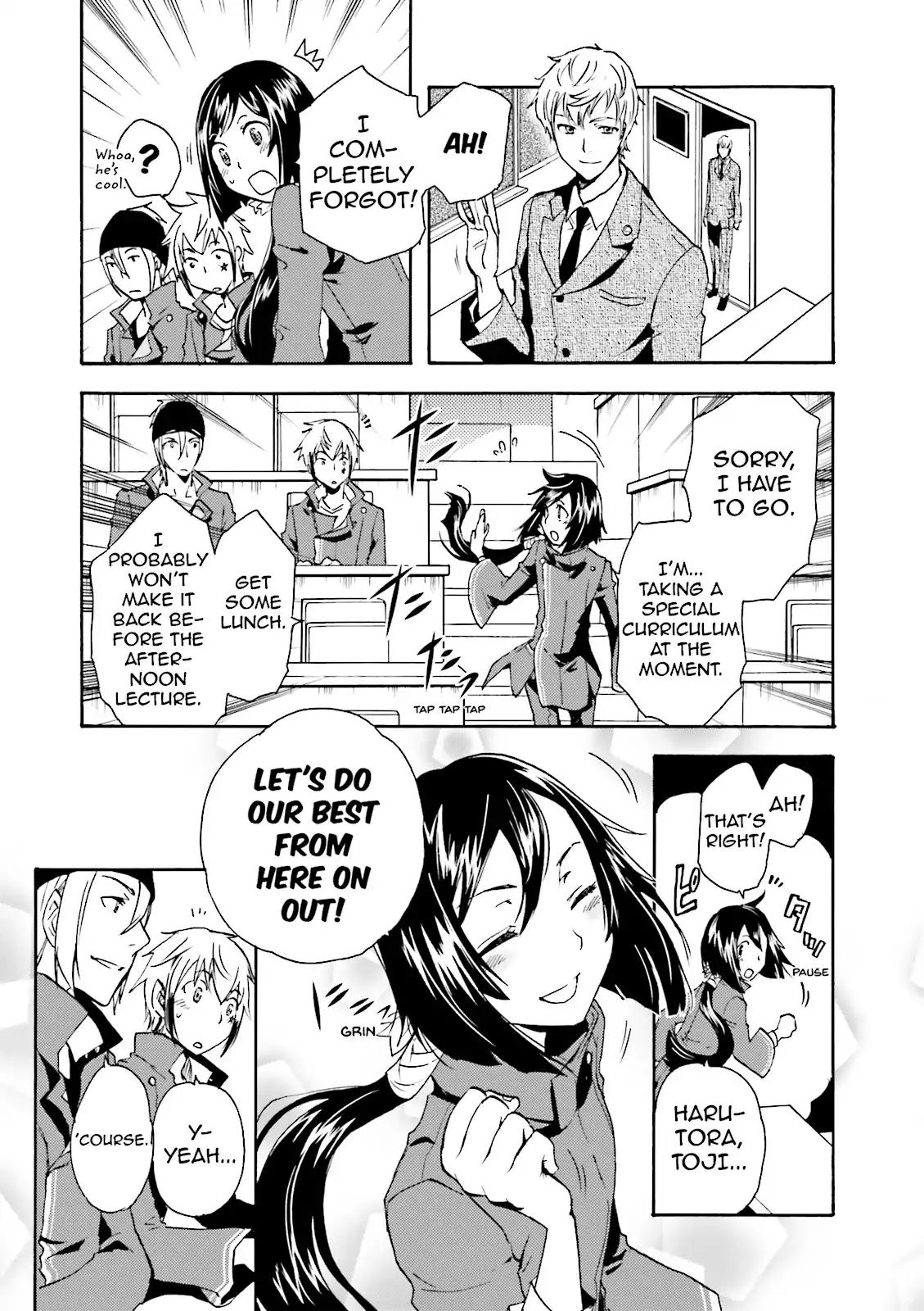 Tokyo Ravens Chapter 7 page 5 - Chapter 7: Defense