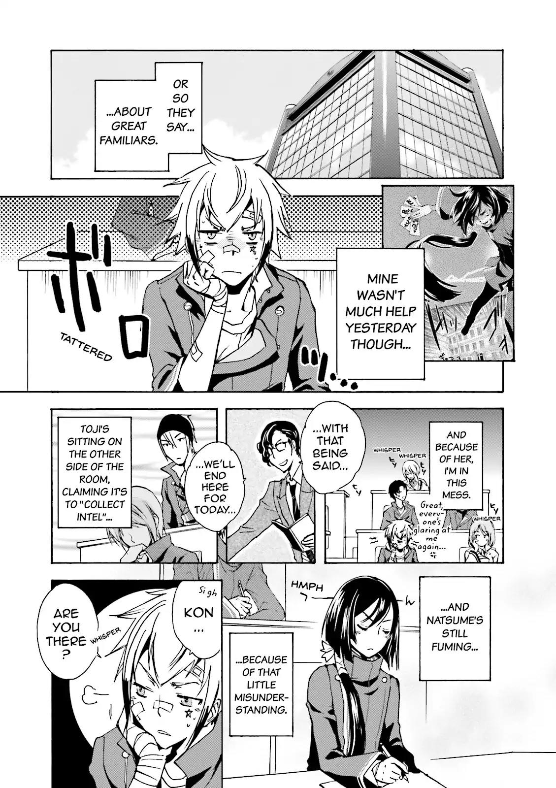 Tokyo Ravens Chapter 8 page 3 - Chapter 8: Animosity