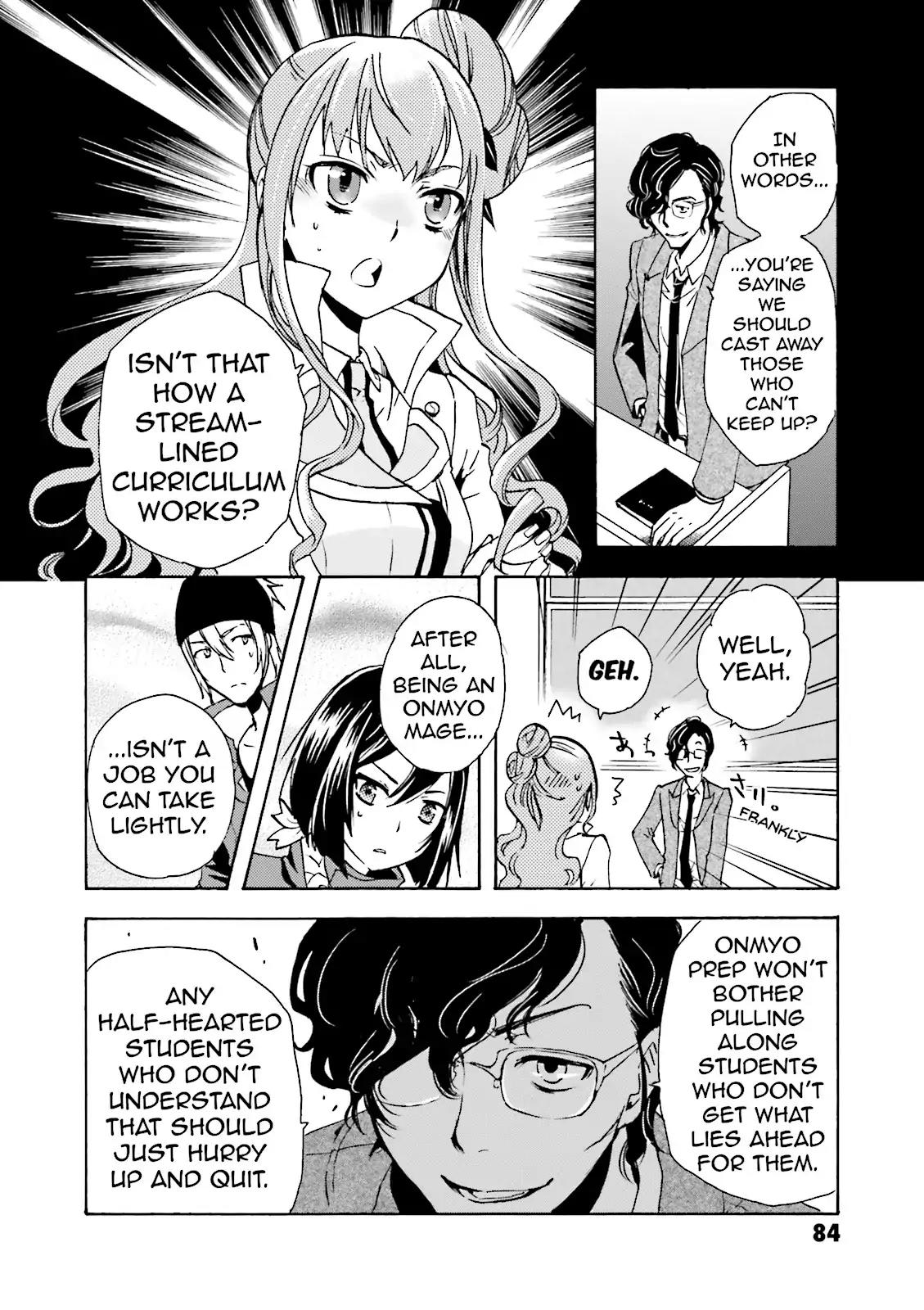 Tokyo Ravens Chapter 8 page 8 - Chapter 8: Animosity