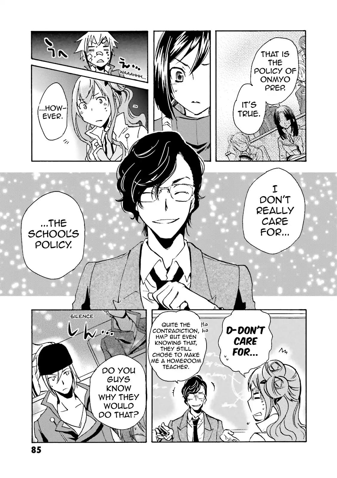 Tokyo Ravens Chapter 8 page 9 - Chapter 8: Animosity