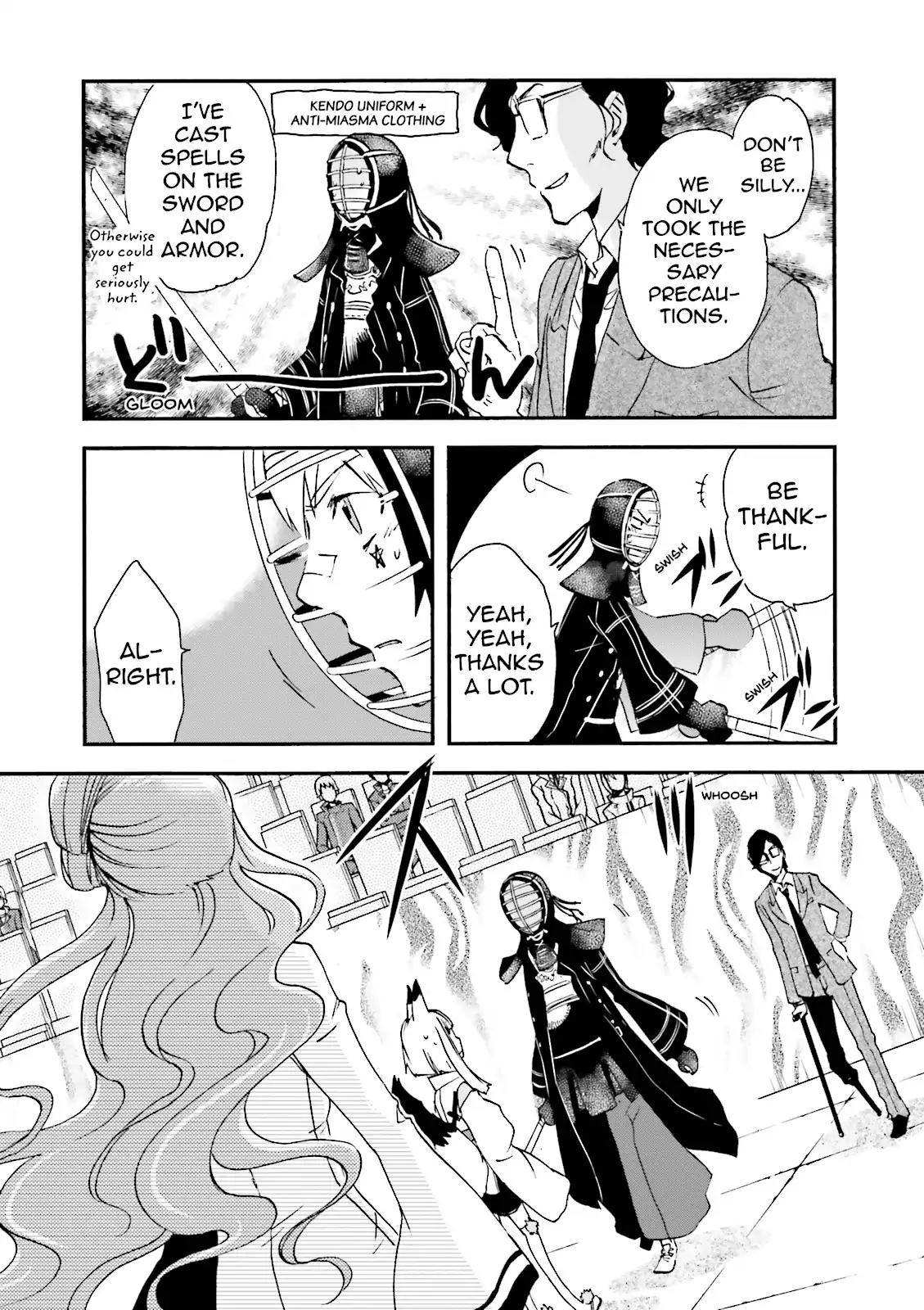Tokyo Ravens Chapter 9 page 17 - Chapter 9: Battle