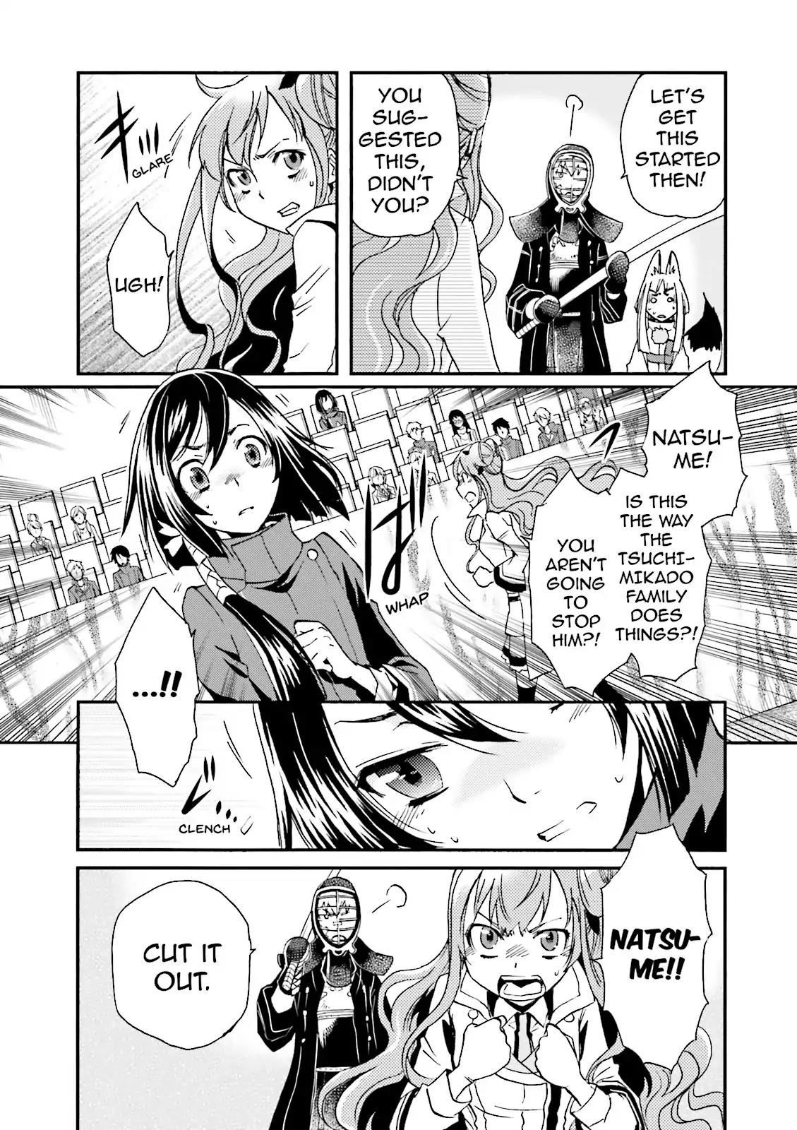 Tokyo Ravens Chapter 9 page 22 - Chapter 9: Battle