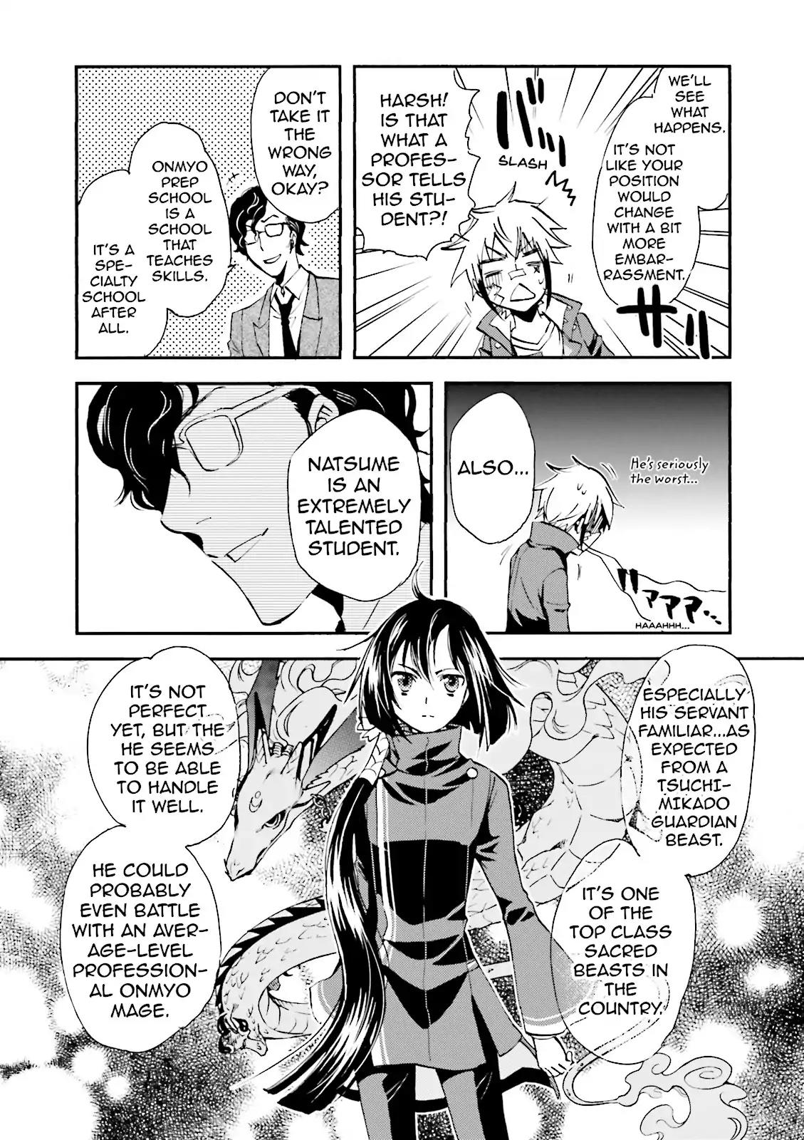 Tokyo Ravens Chapter 9 page 4 - Chapter 9: Battle