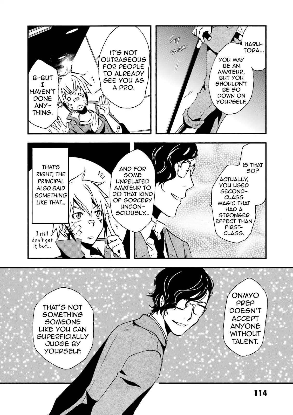 Tokyo Ravens Chapter 9 page 6 - Chapter 9: Battle