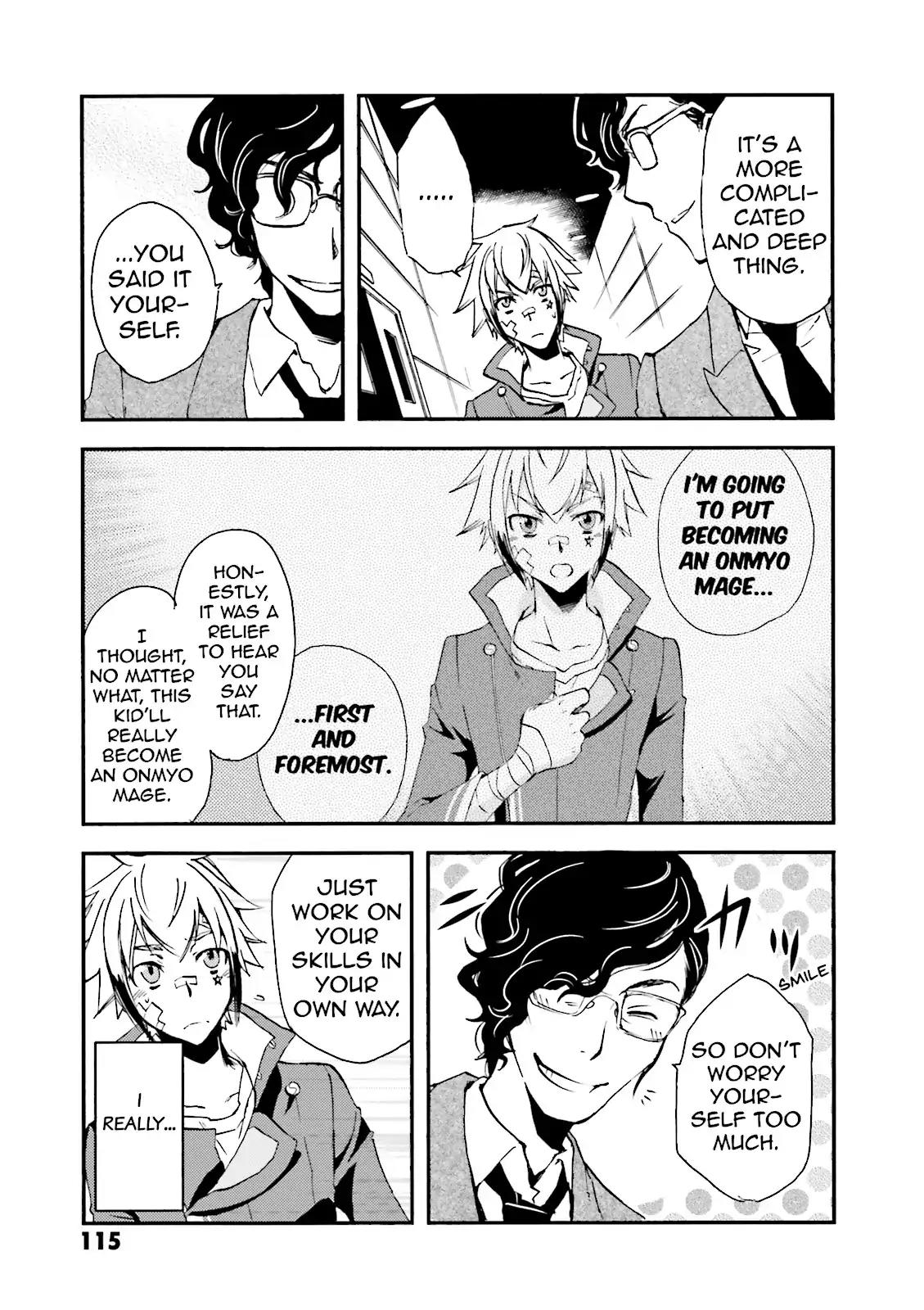 Tokyo Ravens Chapter 9 page 7 - Chapter 9: Battle