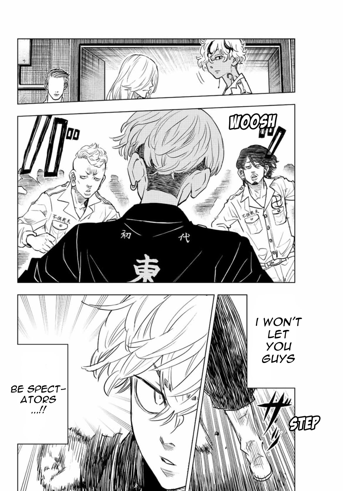 Tokyo Revengers: Letter from Keisuke Baji Chapter 17 page 8 - Chapter 17: Your back