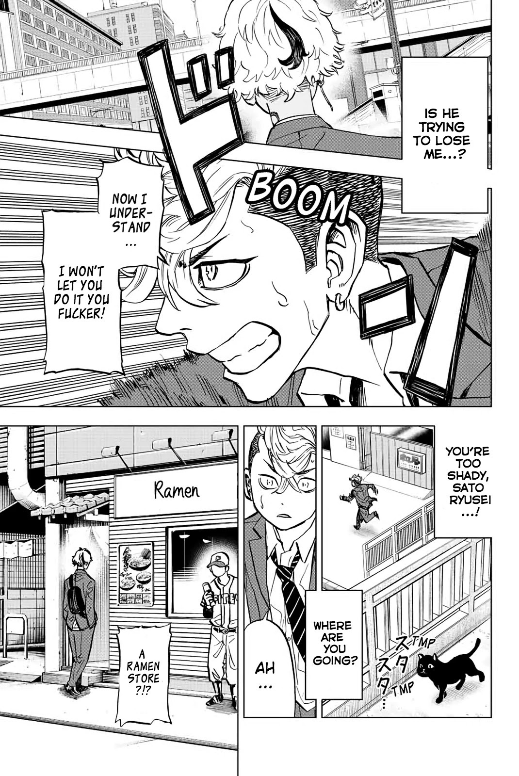 Tokyo Revengers: Letter from Keisuke Baji Chapter 3 page 15 - Chapter 3: The Black Cat