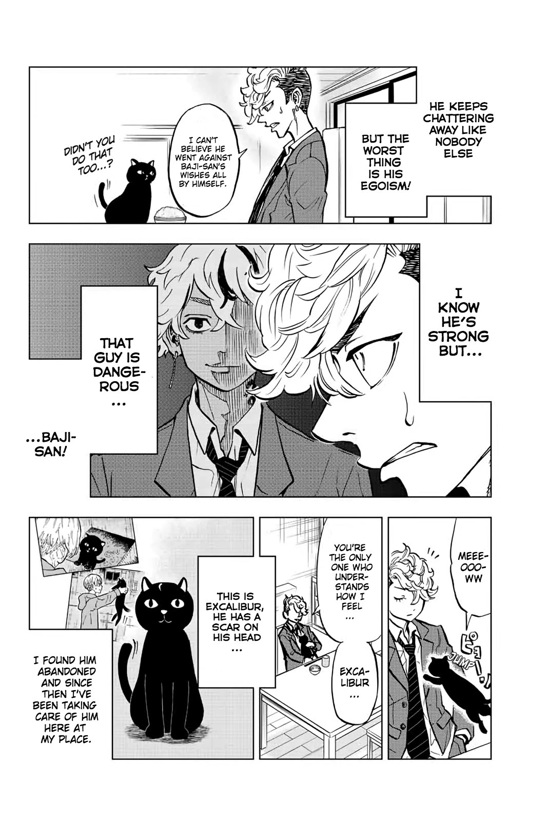 Tokyo Revengers: Letter from Keisuke Baji Chapter 3 page 2 - Chapter 3: The Black Cat