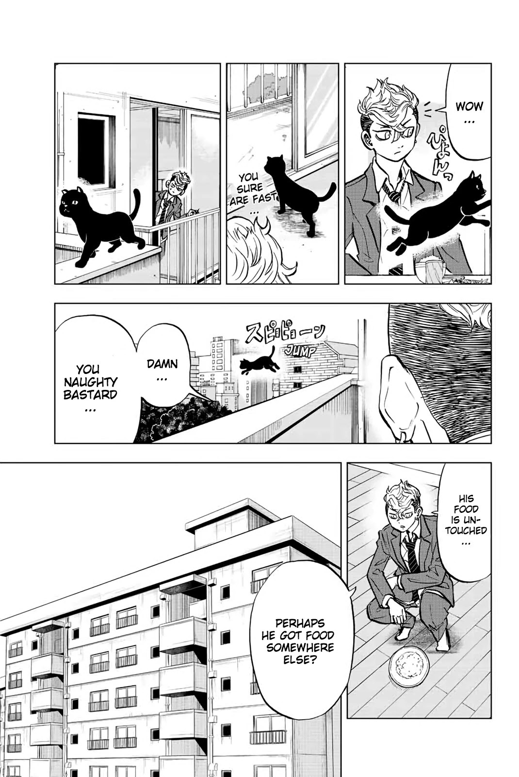 Tokyo Revengers: Letter from Keisuke Baji Chapter 3 page 3 - Chapter 3: The Black Cat