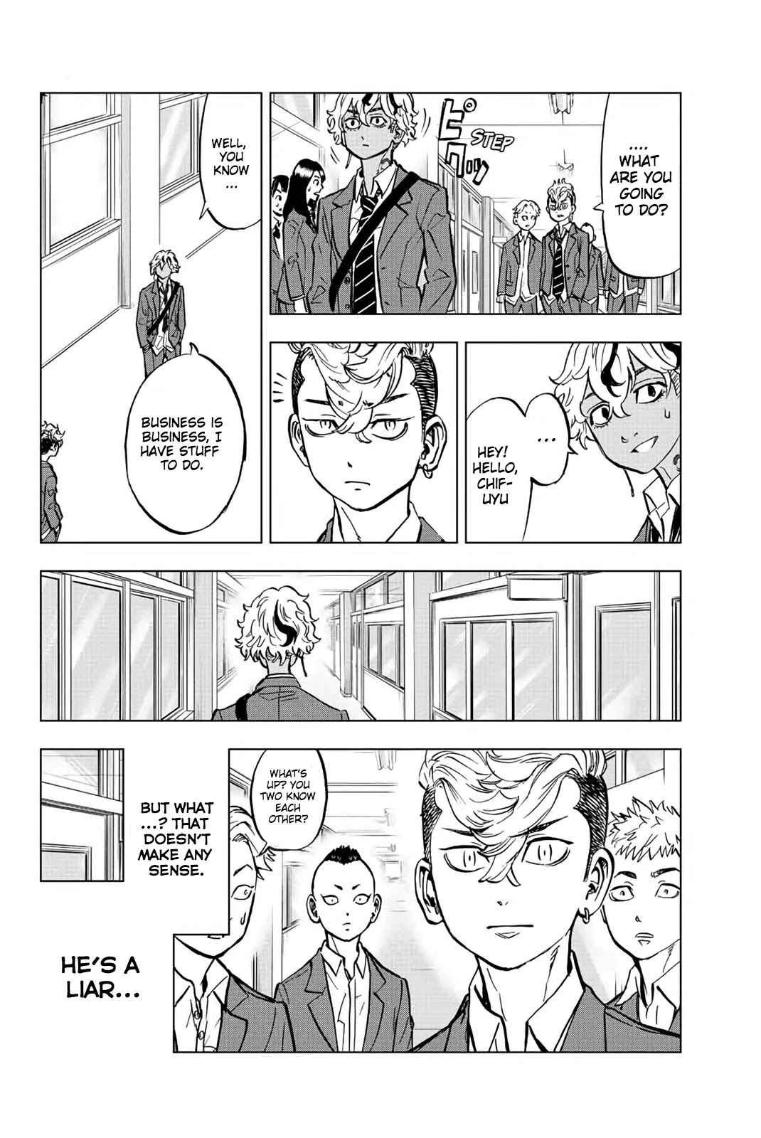Tokyo Revengers: Letter from Keisuke Baji Chapter 3 page 8 - Chapter 3: The Black Cat