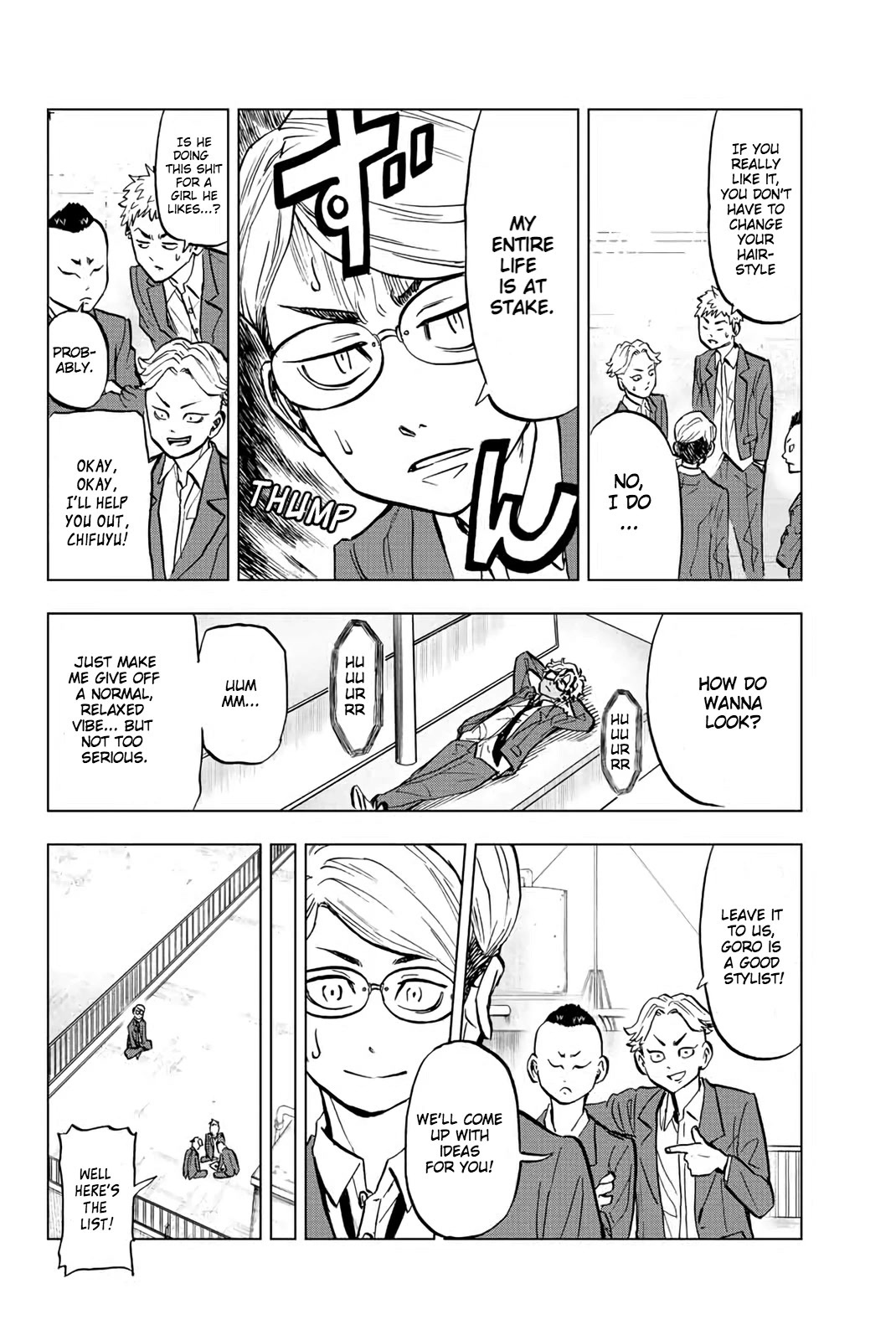 Tokyo Revengers: Letter from Keisuke Baji Chapter 4 page 12 - Chapter 4: Hairspray