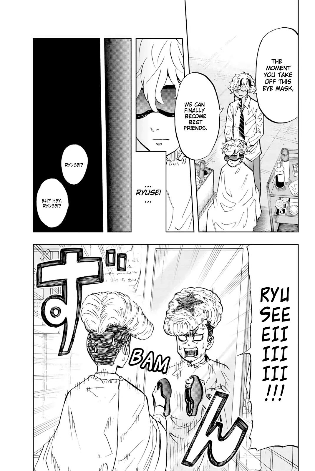 Tokyo Revengers: Letter from Keisuke Baji Chapter 4 page 15 - Chapter 4: Hairspray