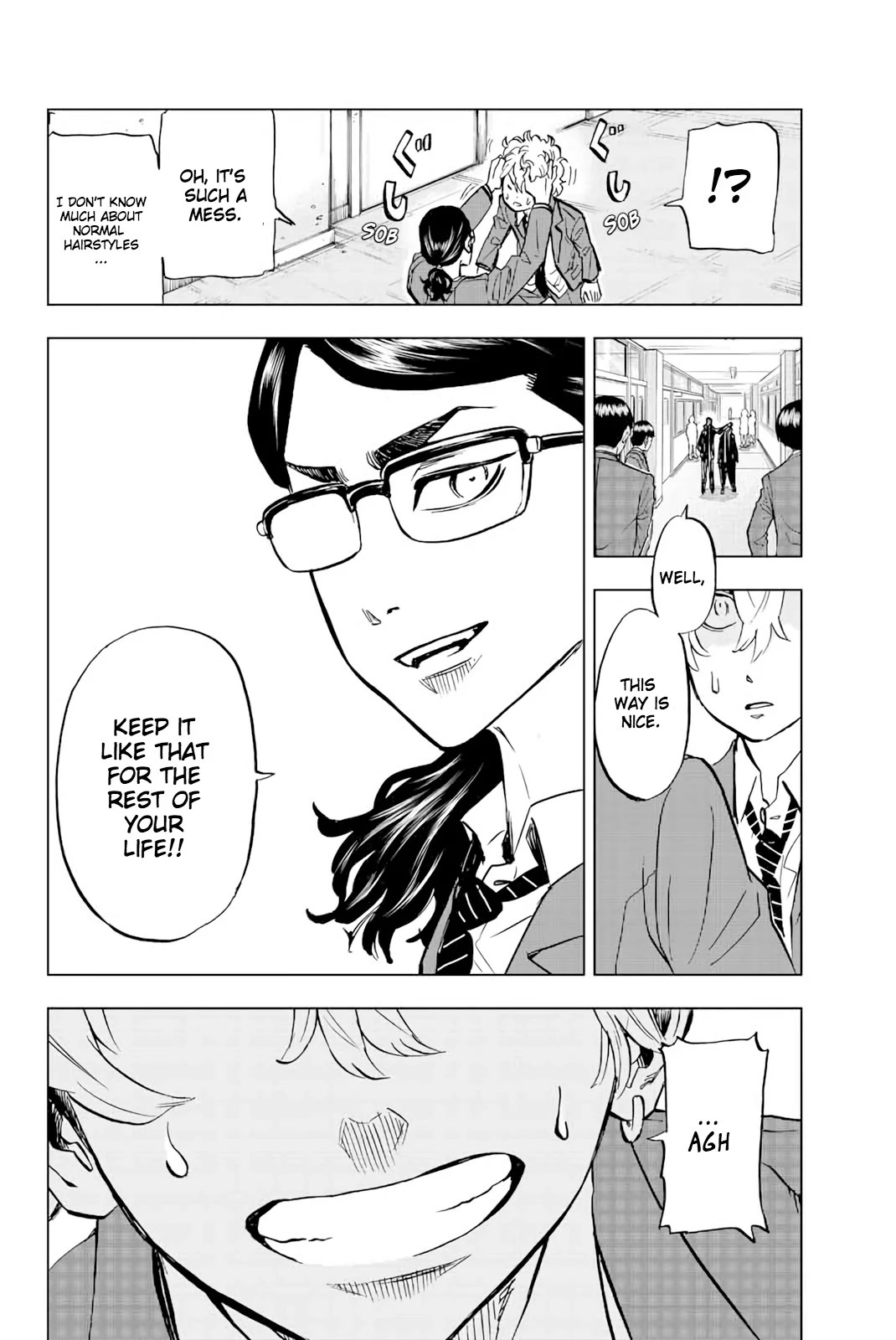 Tokyo Revengers: Letter from Keisuke Baji Chapter 4 page 21 - Chapter 4: Hairspray