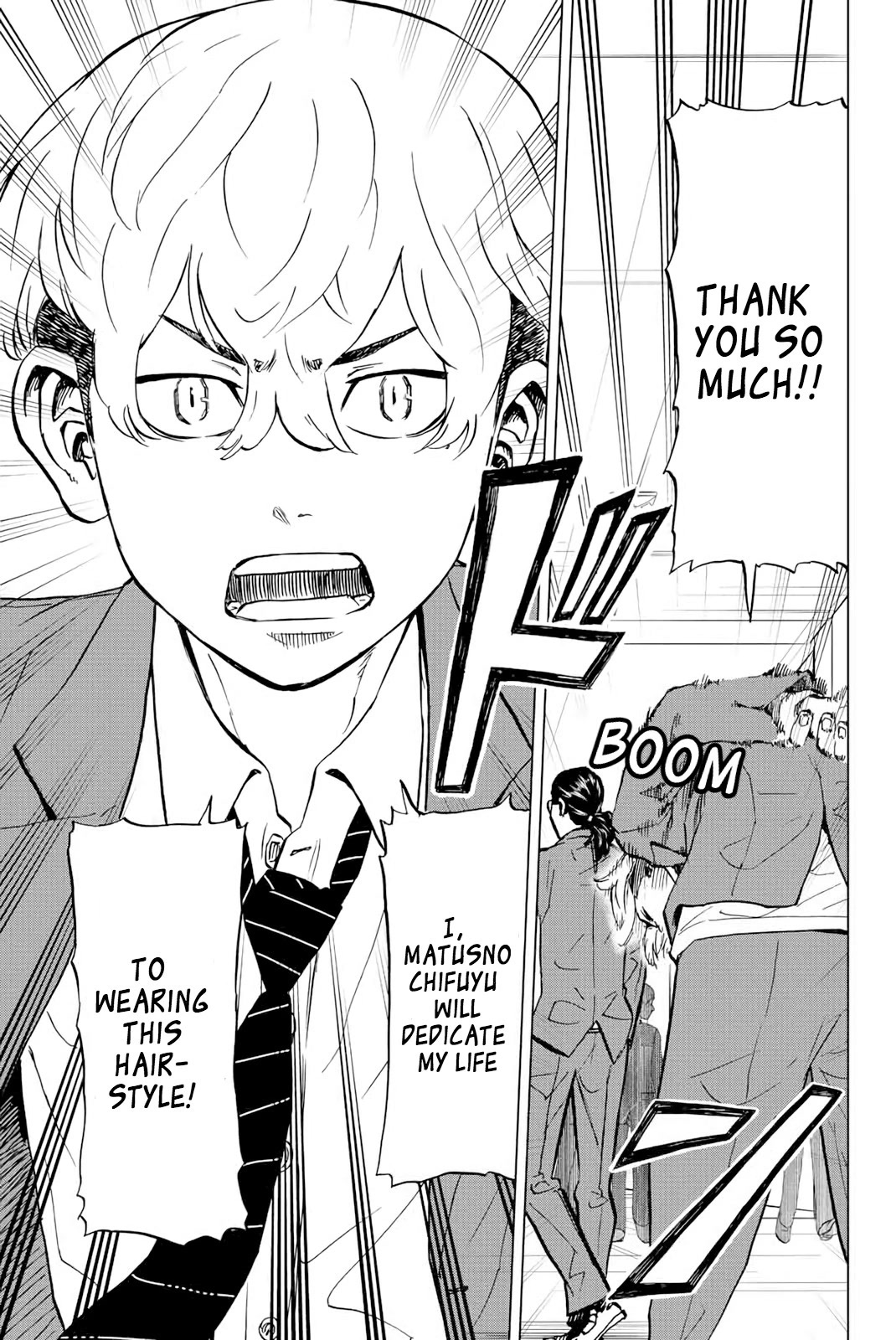 Tokyo Revengers: Letter from Keisuke Baji Chapter 4 page 22 - Chapter 4: Hairspray