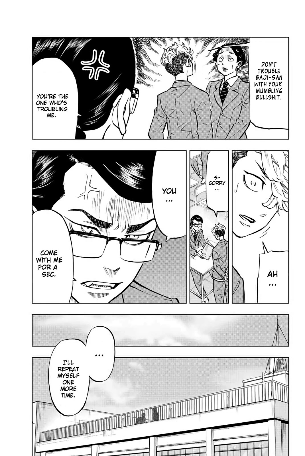 Tokyo Revengers: Letter from Keisuke Baji Chapter 4 page 3 - Chapter 4: Hairspray