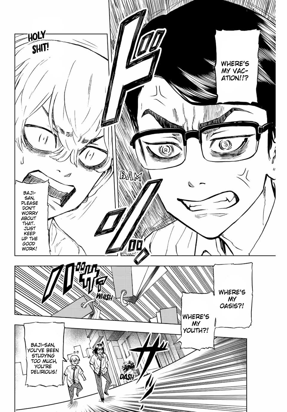Tokyo Revengers: Letter from Keisuke Baji Chapter 9 page 14 - Chapter 9: Anger management