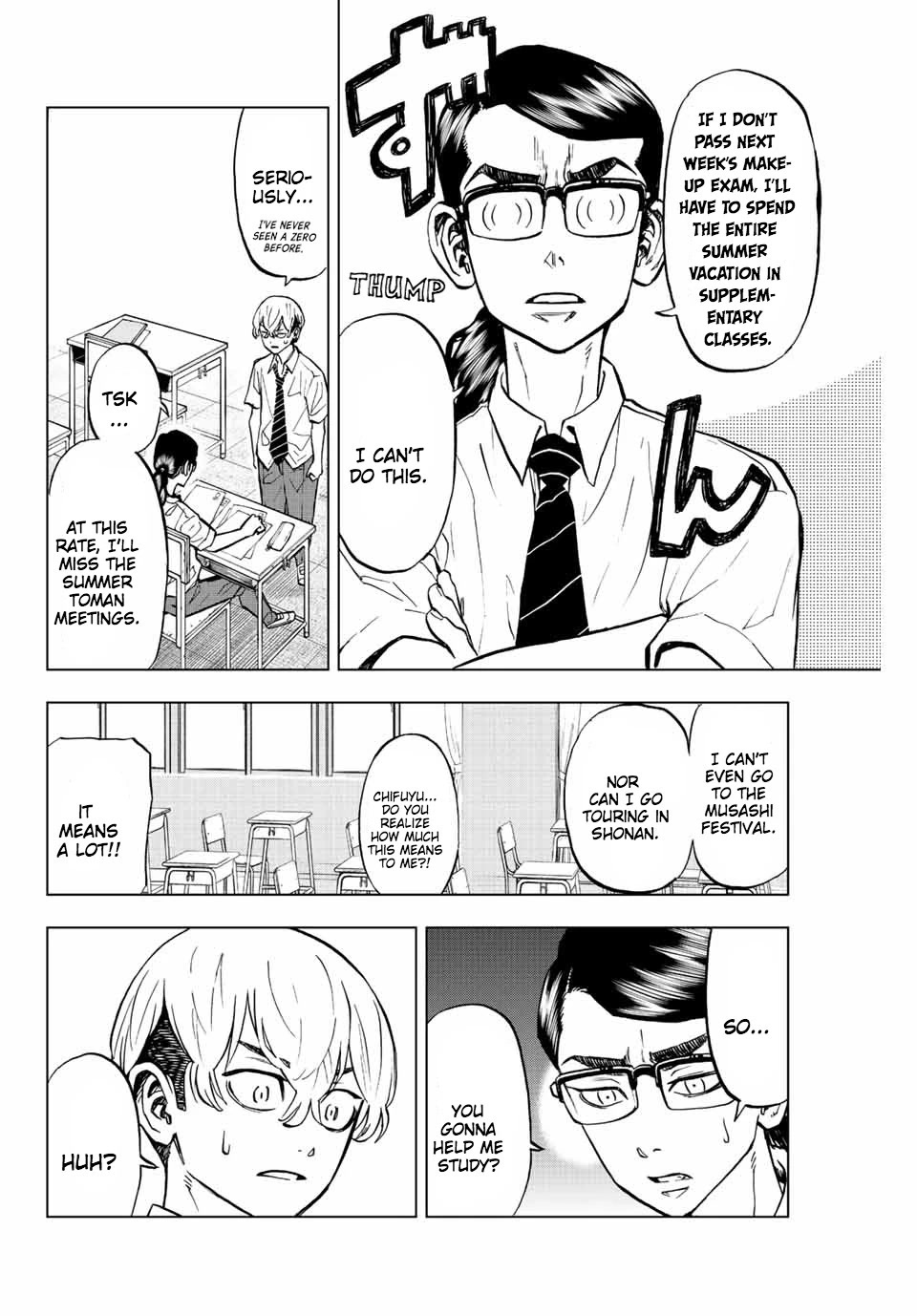 Tokyo Revengers: Letter from Keisuke Baji Chapter 9 page 8 - Chapter 9: Anger management