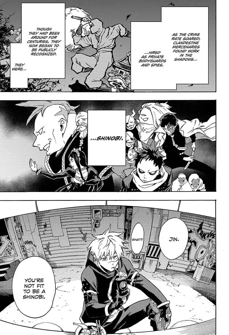 Tokyo Shinobi Squad Chapter 1 page 11 - Chapter 1: Jin Narumi