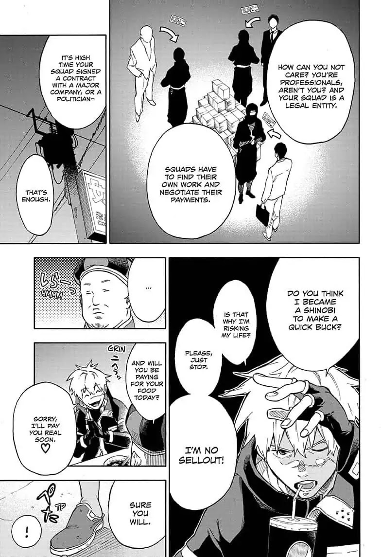 Tokyo Shinobi Squad Chapter 1 page 13 - Chapter 1: Jin Narumi