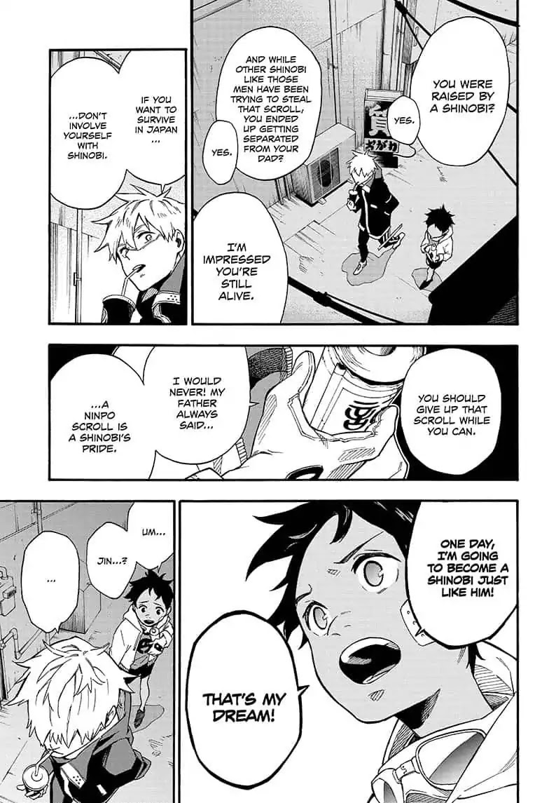 Tokyo Shinobi Squad Chapter 1 page 21 - Chapter 1: Jin Narumi