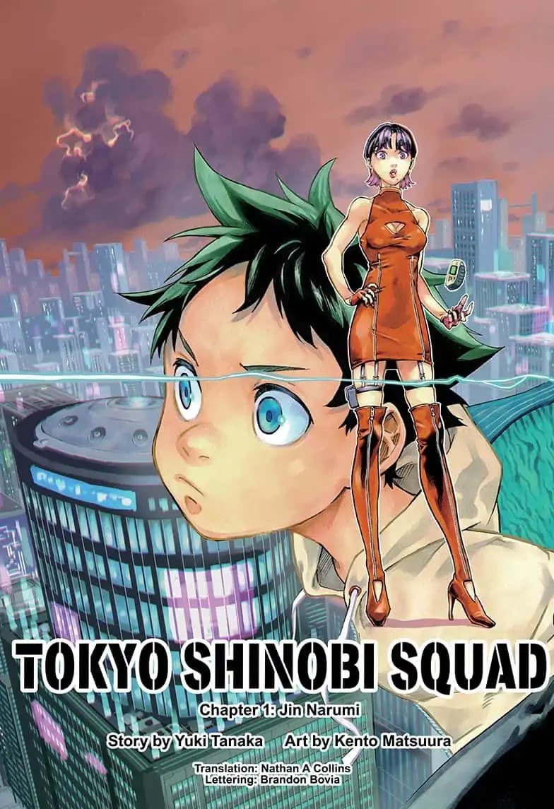 Tokyo Shinobi Squad Chapter 1 page 3 - Chapter 1: Jin Narumi