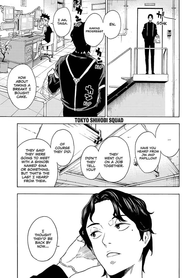 Tokyo Shinobi Squad Chapter 11 page 1 - Chapter 11: Showdown