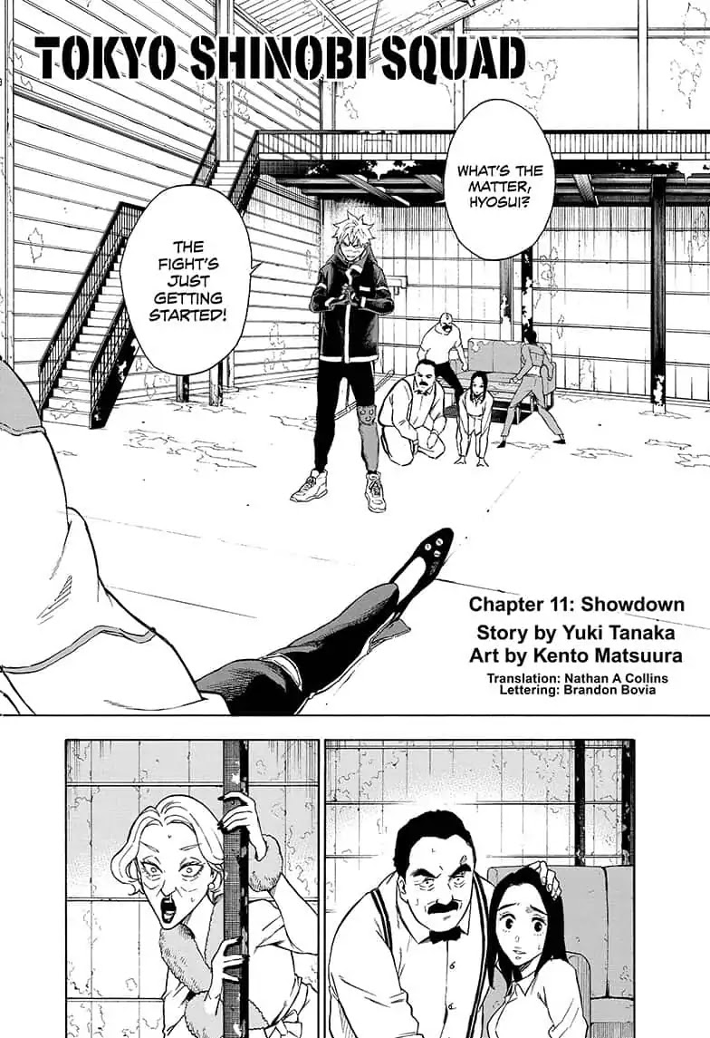 Tokyo Shinobi Squad Chapter 11 page 2 - Chapter 11: Showdown