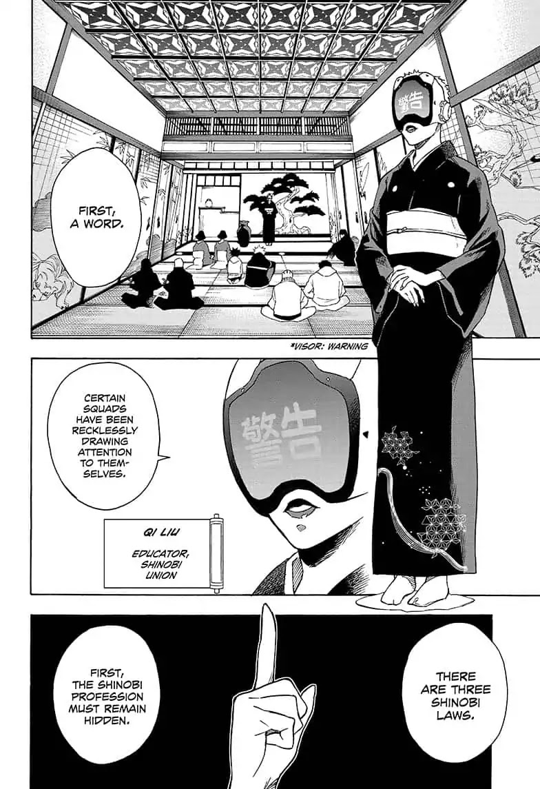 Tokyo Shinobi Squad Chapter 13 page 10 - Chapter 13: The Shinobi Seminar