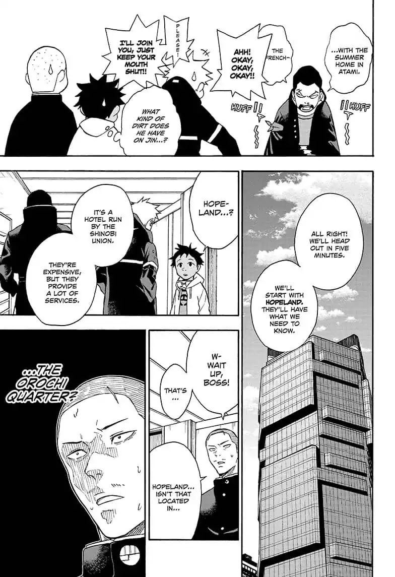 Tokyo Shinobi Squad Chapter 13 page 17 - Chapter 13: The Shinobi Seminar