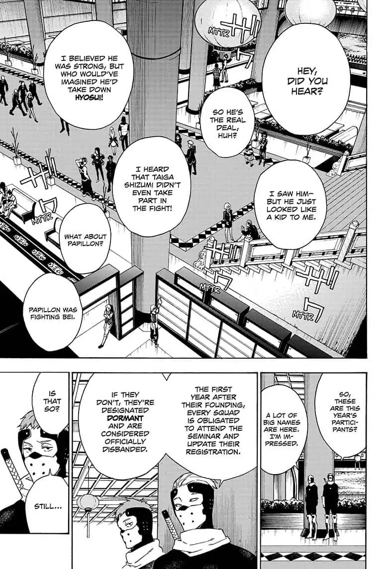 Tokyo Shinobi Squad Chapter 13 page 3 - Chapter 13: The Shinobi Seminar