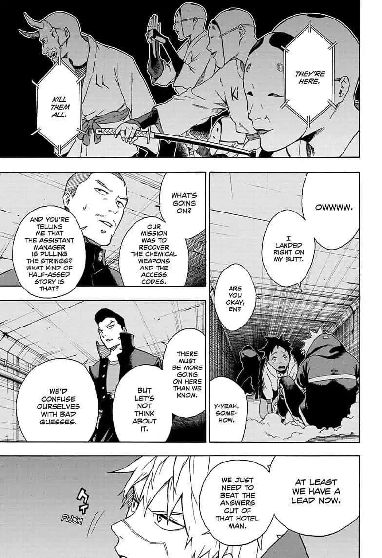 Tokyo Shinobi Squad Chapter 14 page 13 - Chapter 14: The Hopeland Residence
