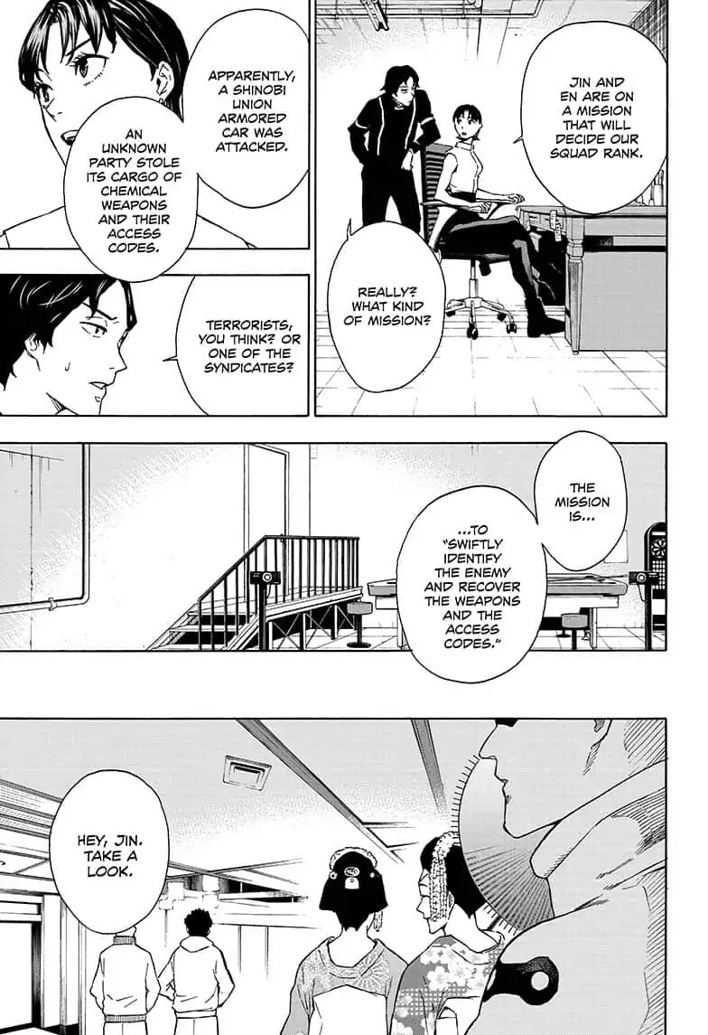 Tokyo Shinobi Squad Chapter 14 page 7 - Chapter 14: The Hopeland Residence