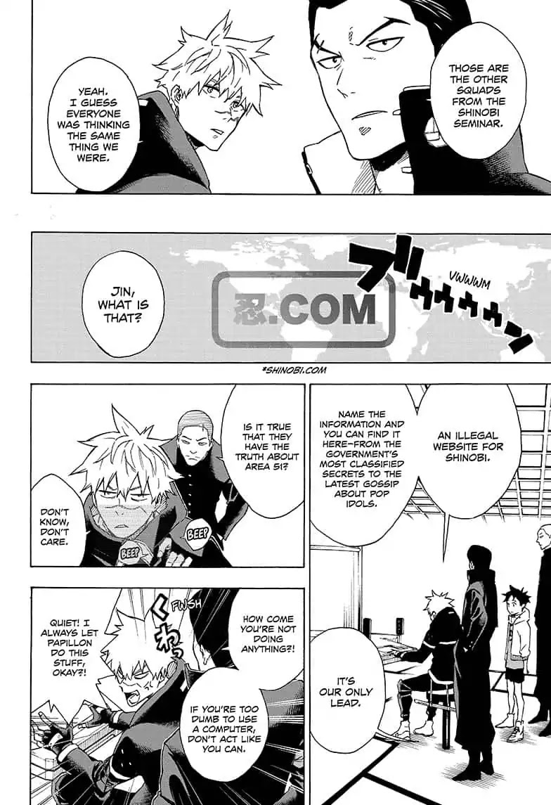 Tokyo Shinobi Squad Chapter 14 page 8 - Chapter 14: The Hopeland Residence